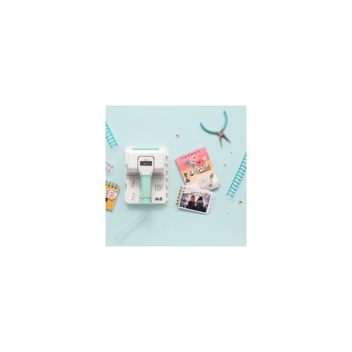 MINI CINCH MINT. Perforadora y encuadernadora. We R Mini Cinch Book Binding Tool