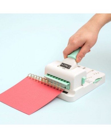 MINI CINCH MINT. Perforadora y encuadernadora. We R Mini Cinch Book Binding Tool