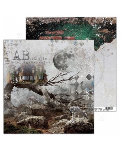 Coleccion de Papeles 30x30cmts Follow the Rabbit ABStudio