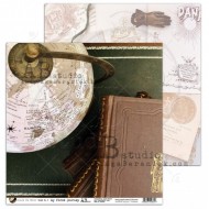 Colección de Papeles ABstudio, 30x30, 8 hojas mas 1 hoja de recortables