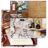 Colección de Papeles ABstudio, 30x30, 8 hojas mas 1 hoja de recortables