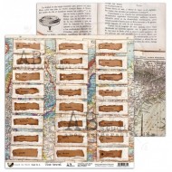 Colección de Papeles ABstudio, 30x30, 8 hojas mas 1 hoja de recortables