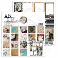 Colección de Papeles ABstudio, 30x30, 8 hojas mas 1 hoja de recortables
