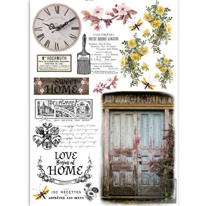 Dress My Craft Transfer Me Sheet A4 DMCDP4127