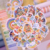 Diecuts Colección Rainbow Johanna Rivero