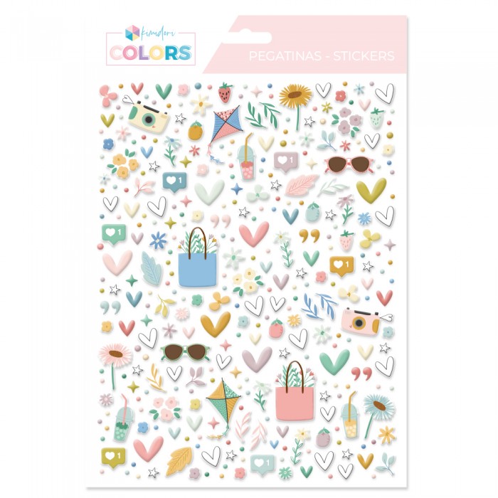 Pegatinas puffy ilustraciones SYL Marzo y Abril VVKM000790