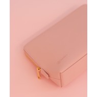 Neceser DELUXE cuero vegano Rosa ORKM000074