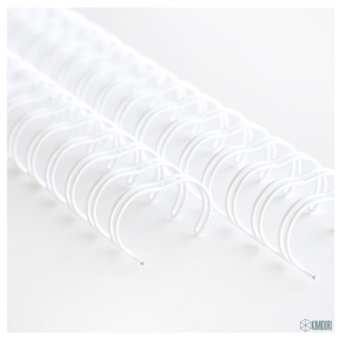 Espirales encuadernar 1,1/4 "- 31,8 mm Blanca contiene 2 unidades ANKM001028