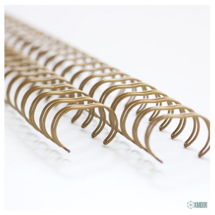 Espirales encuadernar 1,1/4 "- 31,8 mm Oro Viejo contiene 2 unidades ANKM001023