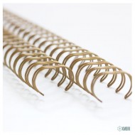 Espirales encuadernar 1,1/4 "- 31,8 mm Oro Viejo contiene 2 unidades ANKM001023