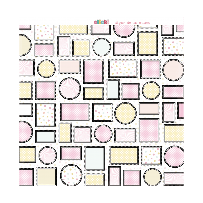 Pack de VELLUM 3 unidades 12"X12" "CLICK" Modelo BERPS10