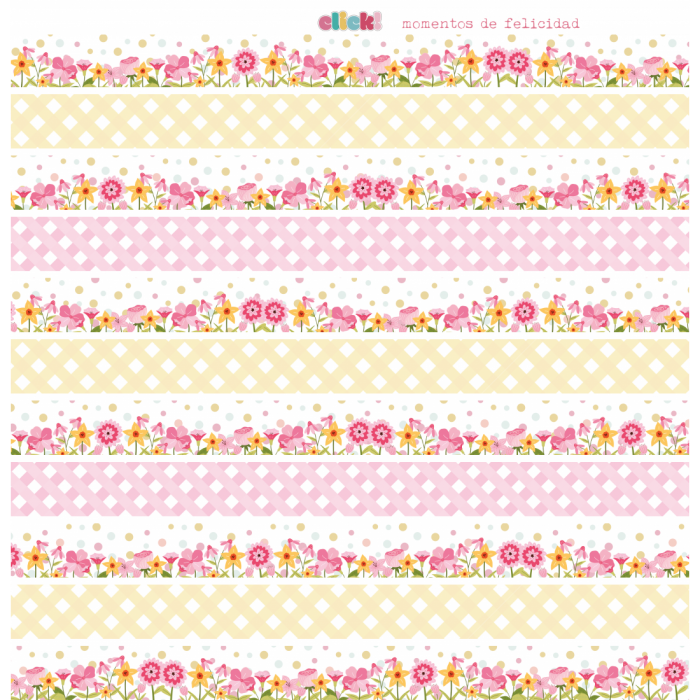 Pack de VELLUM 3 unidades 12"X12" "CLICK" Modelo BERPS10