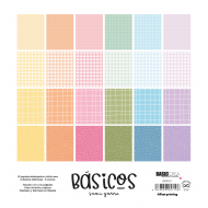 Bloc de papeles Básicos - 30x30cmts BSGPS21 Sami Garra