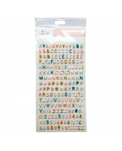 Alfabeto puffy SYL Extra Enero y Febrero 2025 VVKM000776 Alfabeto puffy SYL Extra Enero y Febrero 2025 VVKM000776