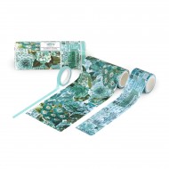 Cinta Washi de tela reposicionable 49andmarket Color swatch teal