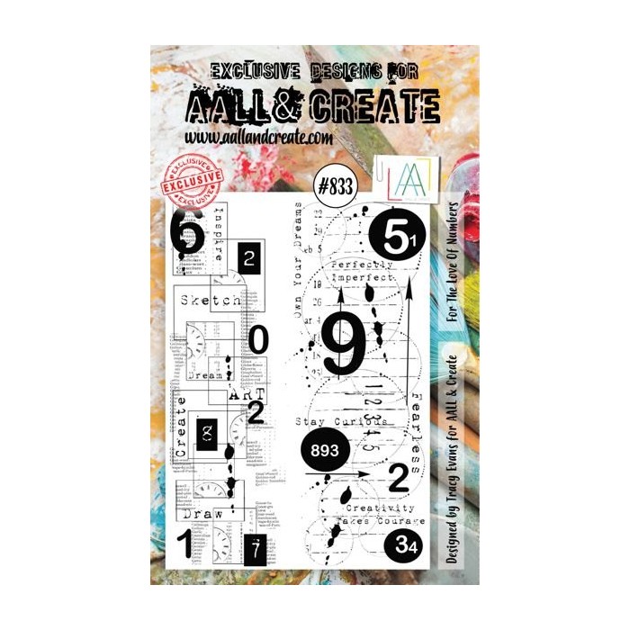 AALL&CREATE - SELLO -Nro833- A6 Stamp Set