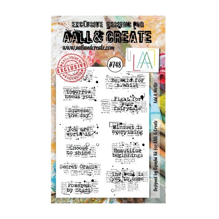 AALL&CREATE - SELLO -Nro748- A6 Stamp Set