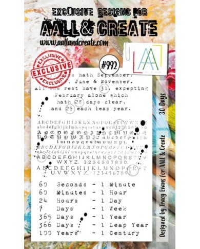 AALL&CREATE - SELLO -A7 -Nro992