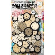 Ephemera Die-Cuts - Tick Tock Nro37