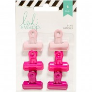 Clips HeidiSwap Colores rosa