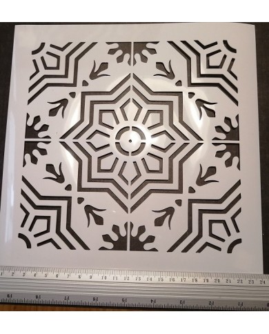 Stencil - Mayolicas - Nro05 -25x25cm