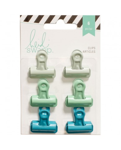 Clips HeidiSwap Colores Acqua