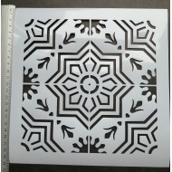 Stencil - Mayolicas - Nro05 -25x25cm