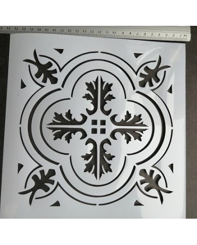 Stencil - Mayolicas - Nro06 -25x25cm