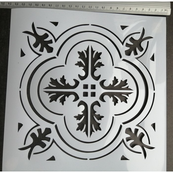Stencil - Mayolicas - Nro06 -25x25cm