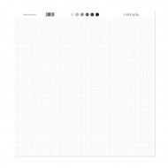 Papel 12x12 Mintopía Básico Cuadrícula 3