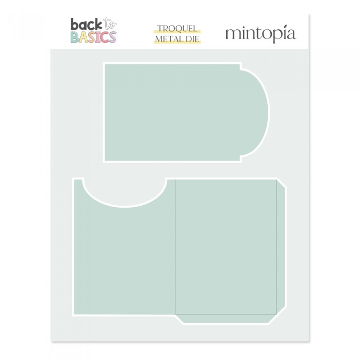 Troquel Back to Basics tarjeta y bolsillo 3x4 VVMT018312