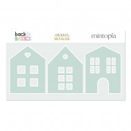 Troquel Back to Basics Casas 3"x4"