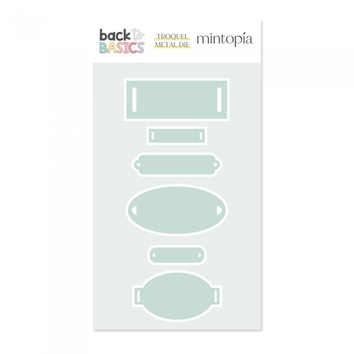 Troquel Back to Basics Etiquetas para cintas VVMT018315