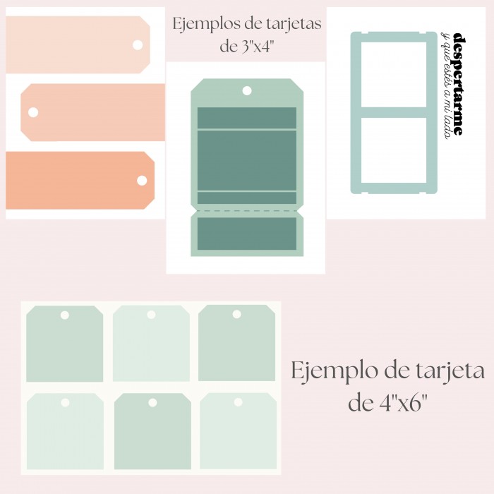 Troquel Kimidori Colors Tags para tarjetas PL