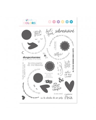 Sello Kimidori Colors Regálame tu risa SEKM000127