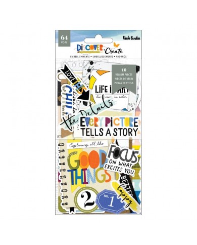 Die-Cuts+ Create Ephemera Cardstock Vicki Boutin Discover