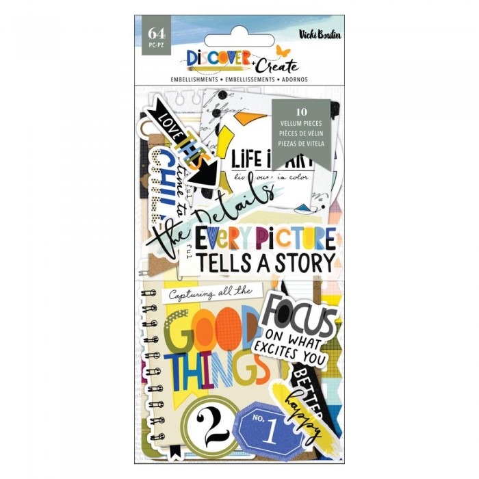 Die-Cuts+ Create Ephemera Cardstock Vicki Boutin Discover