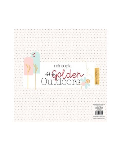 Pad 12"x12" Papeles con foil Viviendo Outdoors de Mintopía