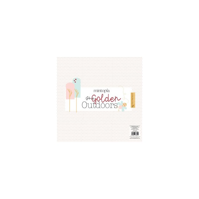 Pad 12"x12" Papeles con foil Viviendo Outdoors de Mintopía