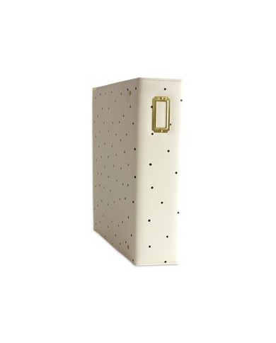 Álbum 9"x12" Kimidori Colors 2025 DELUXE Cuero Vegano Puntos