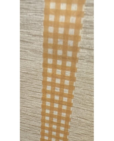 Washi tape Vichy beige Mintopía