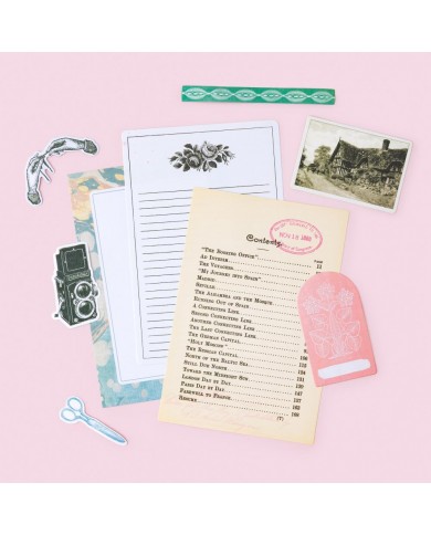 Diecuts y Pegatinas Maggie Holmes Parasol Paperie Pack 200/Pkg