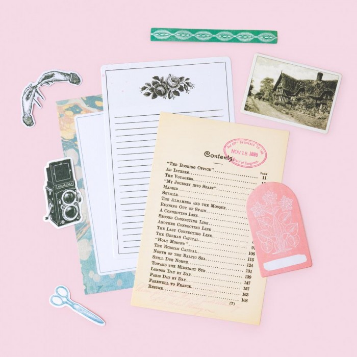 Diecuts y Pegatinas Maggie Holmes Parasol Paperie Pack 200/Pkg