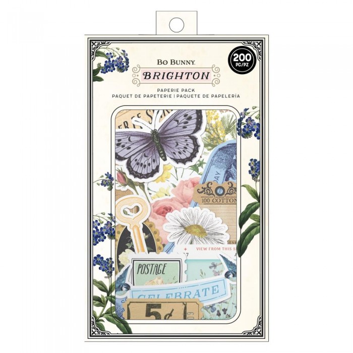 Diecuts, pegatinas y tarjetas Bo Bunny Brighton - Paperie Collage Pack 34013992