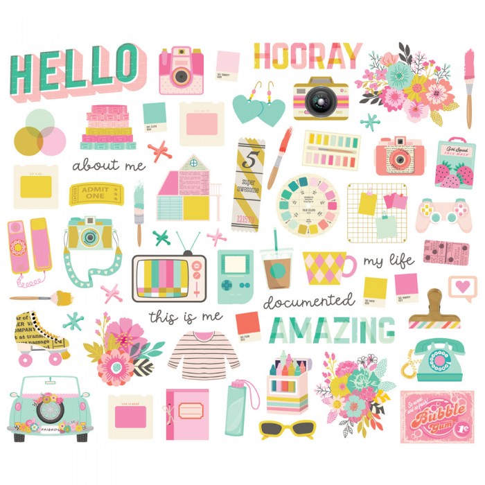 Diecuts o recortables Simplestories 21818