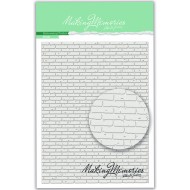 Carpeta embossing brick MY PRETTY LITTLE HOUSE BAJCE01
