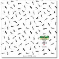 Acetato "12X12" 1 Hoja estampado WHITE 30,5x31,5 BERAC02