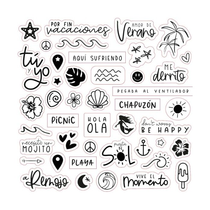 Pegatinas PVC Modelo QVVMT010013 QVVMT010013