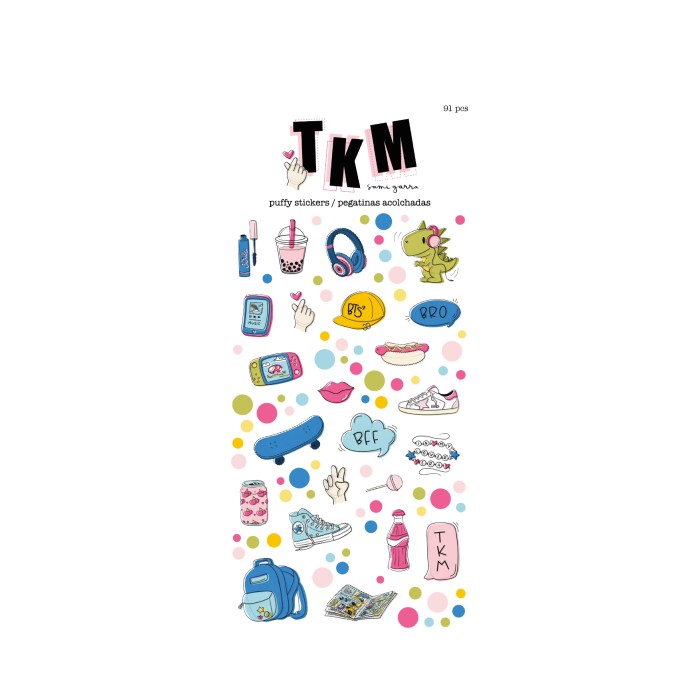 Puffy ilustraciones TKM Modelo BSGAX26