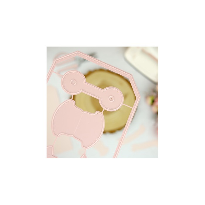 Troqueles Maxi Tag DL Dies set  Reference: COCO/DIE036